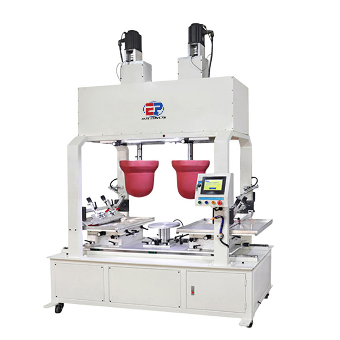 Automatic Two Colors Pad Printing Machine for Plate