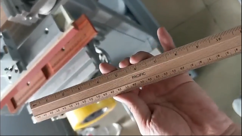 wooden ruler printing machine