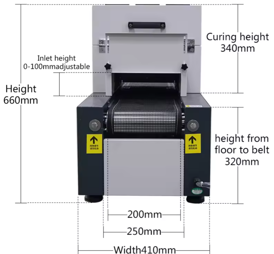 led uv light test equipment