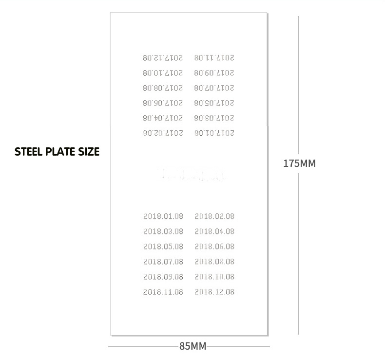 pad printing steel plate cliche