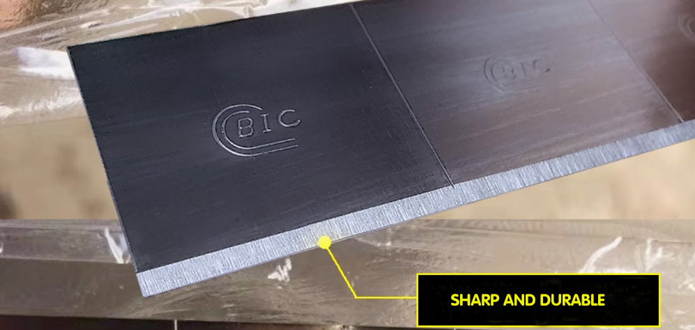 bic pad printing steel blade