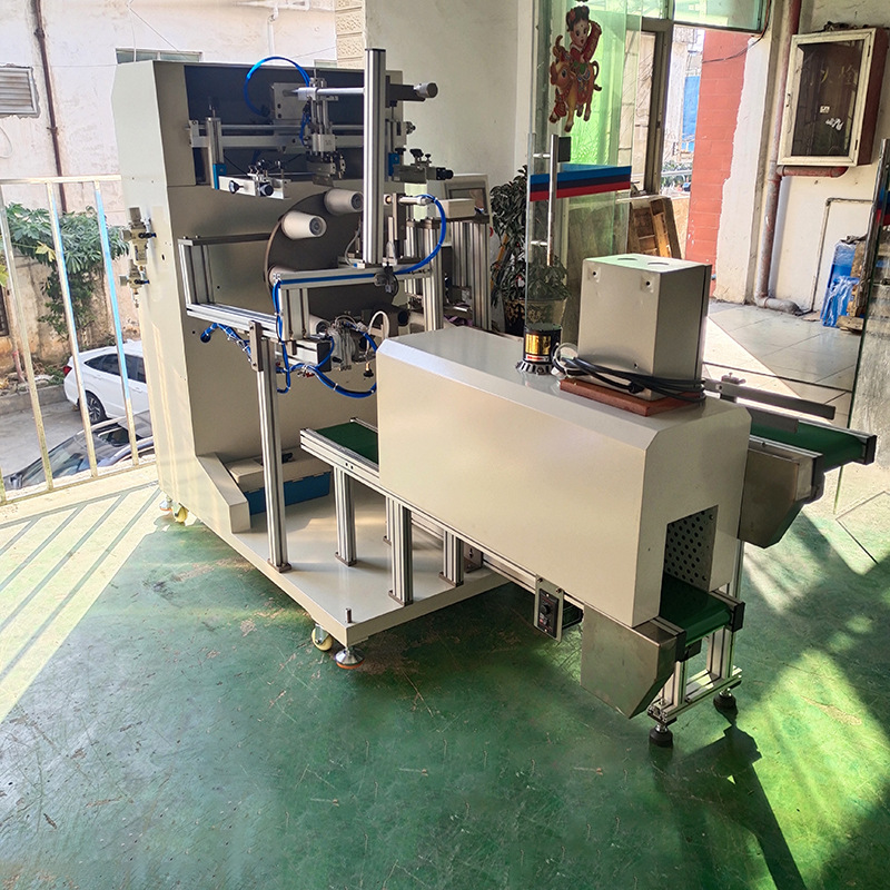 automatic screen printing machine for paper cup