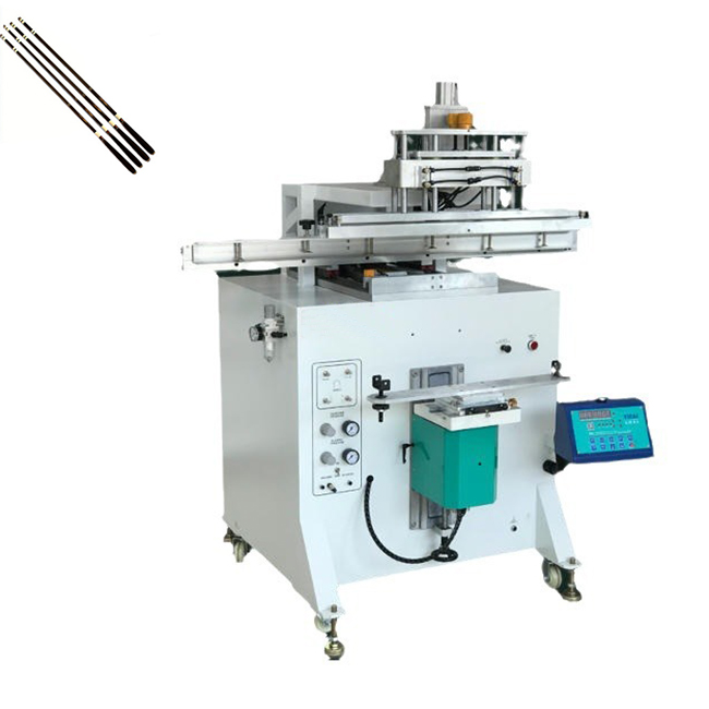 long pole screen printing machine