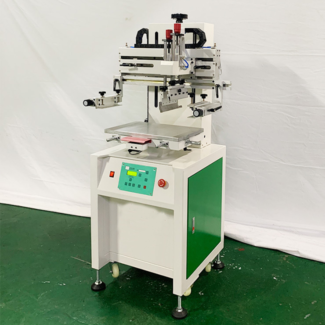 flatbed screen printing machine