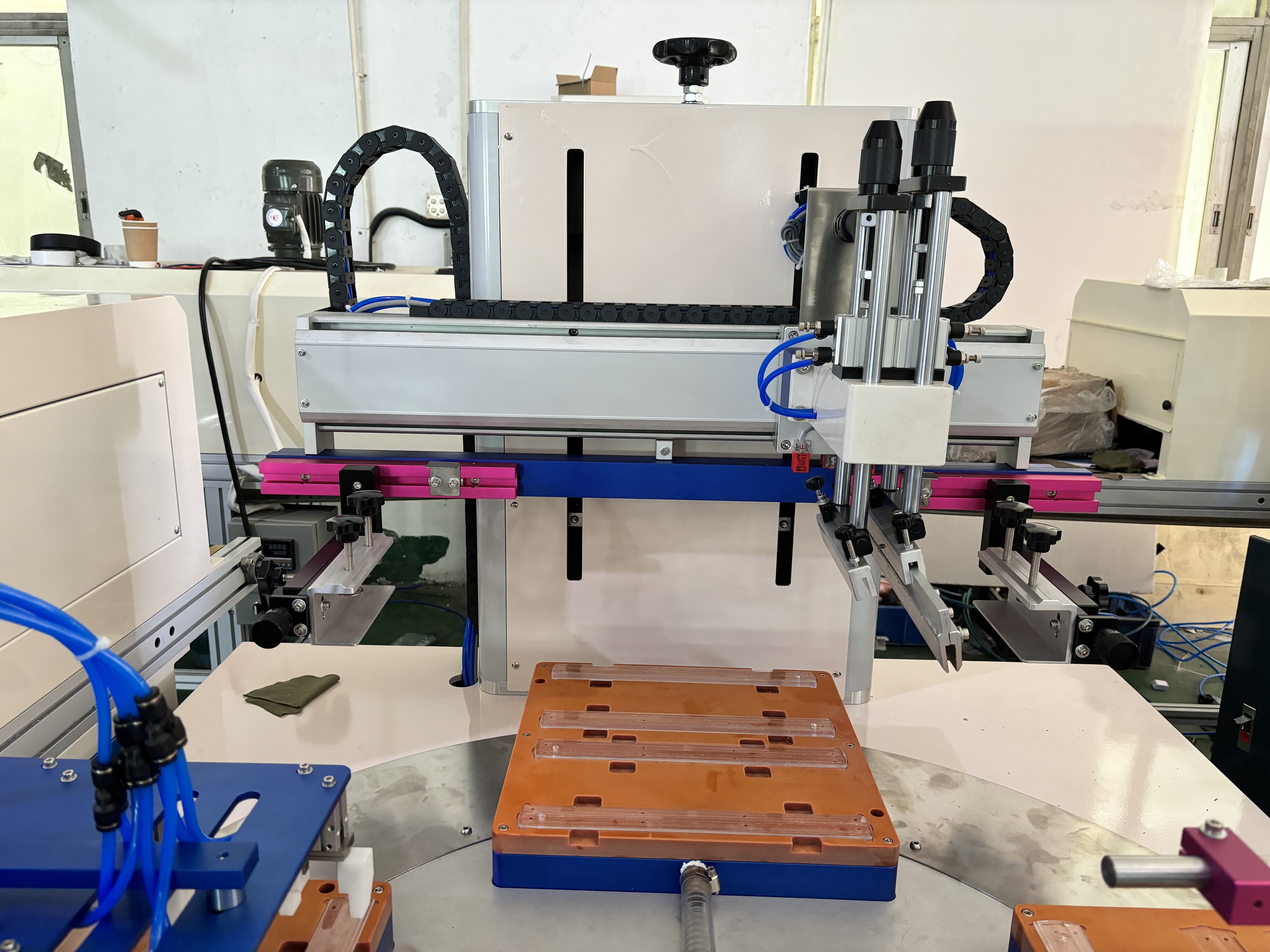 automatic plastic ruler screen printer