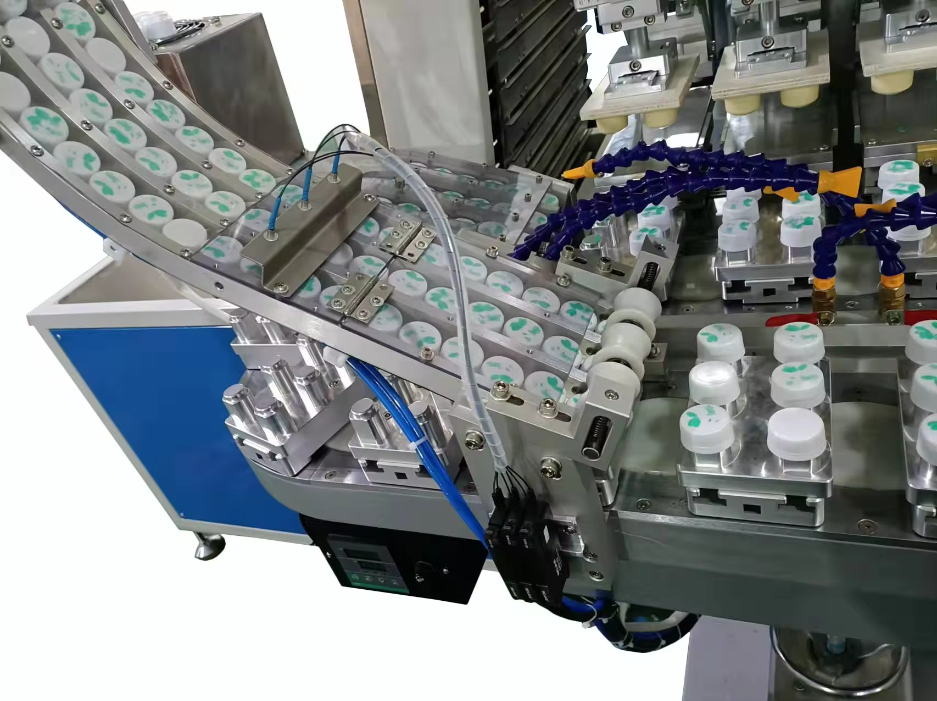 automatic bottle cap pad printing machine