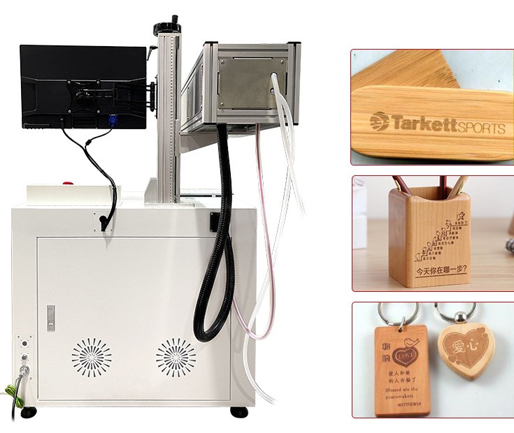 30W CO2 Laser Engraving Marking Machine for Wood