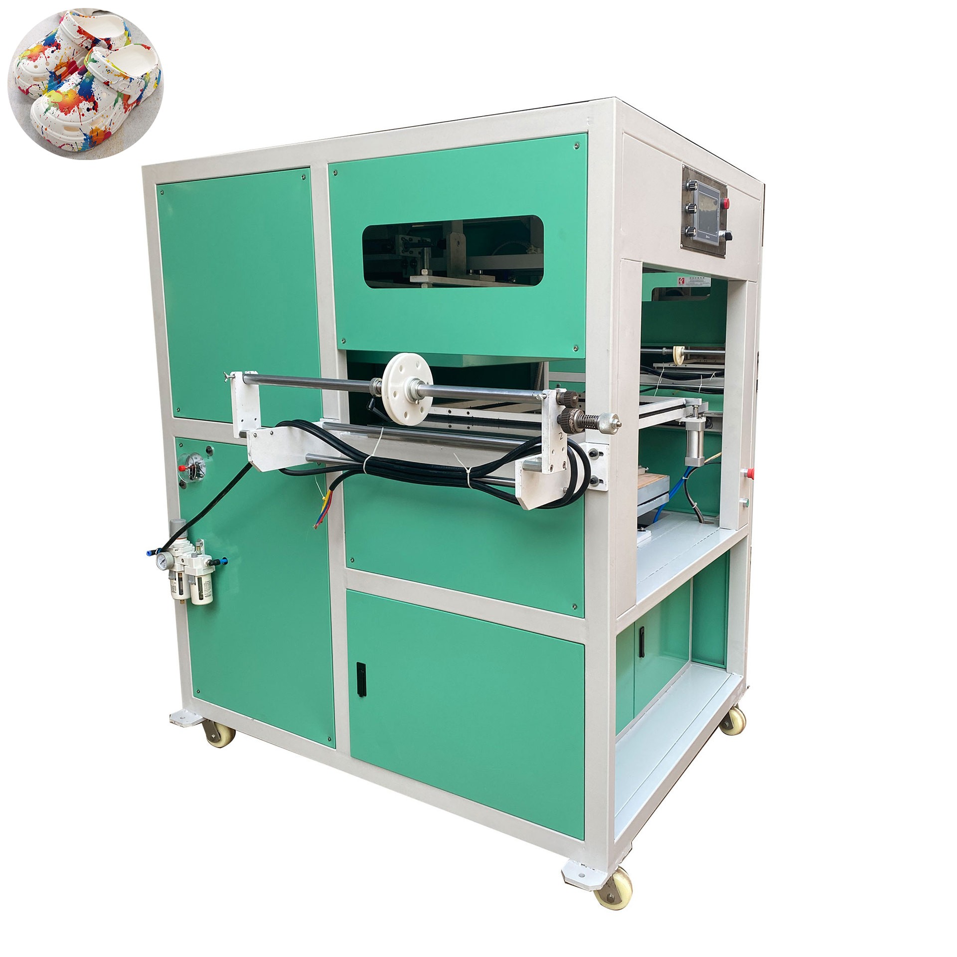 3D Vacuum Heat Transfer Machine for Crocs Shoes