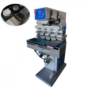 4 Color Pneumatic Large Pad Printing Machine for Glass Bottle 