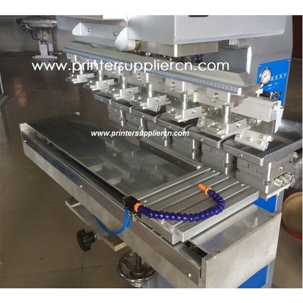 6 Color Industrial Pad Printing Machine With Shuttle 