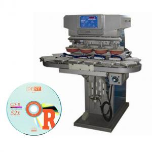 Automatic Four Color Pad Printer For CD and DVD