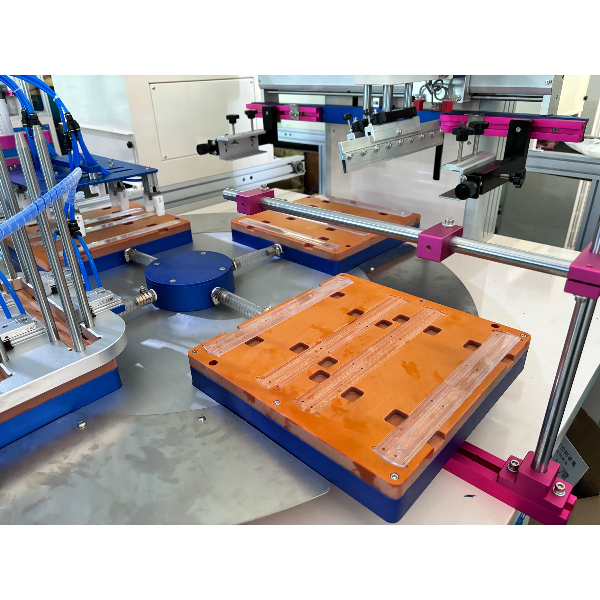 Automatic Plastic Ruler Screen Printing Machine