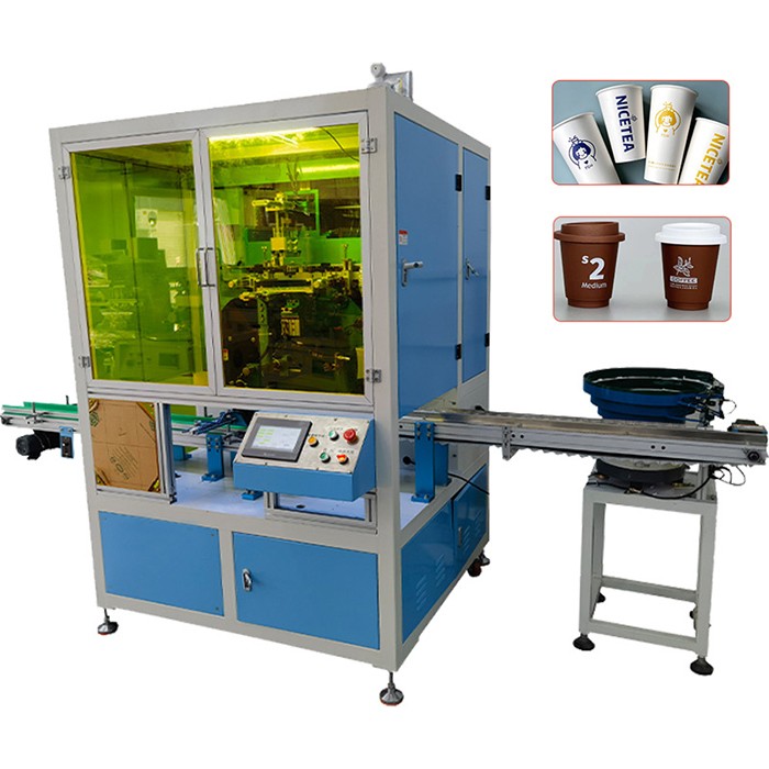 Automatic Rotary Screen Printer for Plastic Cup