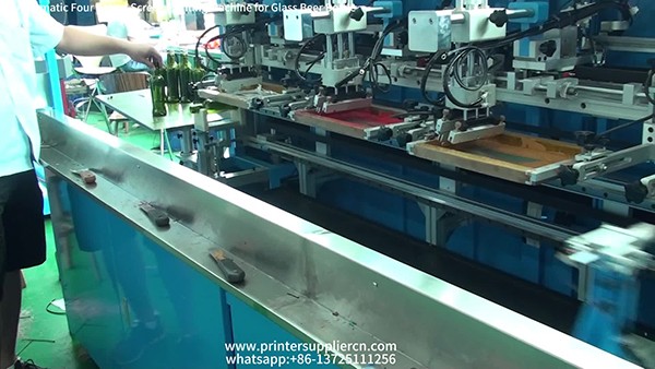 Automatic  Screen Printing Machine for Metal Bottle 