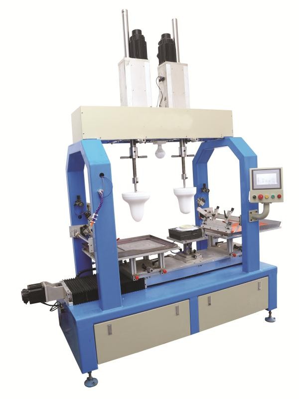 Automatic Two Colors Pad Printing Machine for Plate