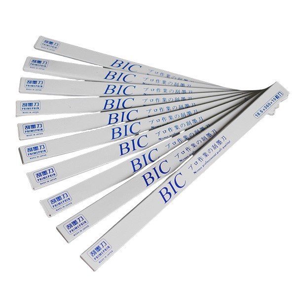 BIC Wiper Doctor Blade for Pad Printing Open Type