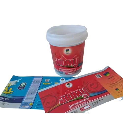 Heat Transfer Label for Plastic Bucket