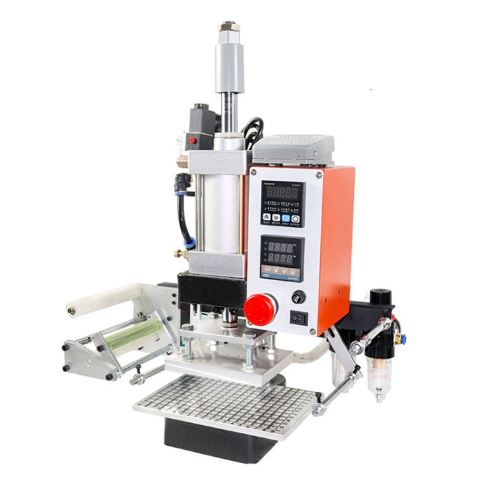 Pneumatic Desktop Hot Embossing Machine for Leather