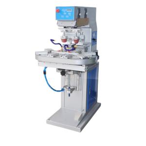 Two Colors Rotary Closed Ink Cup Serigraphy Machine